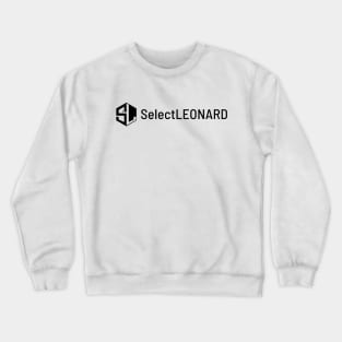 Select Leonard Logo Black Crewneck Sweatshirt